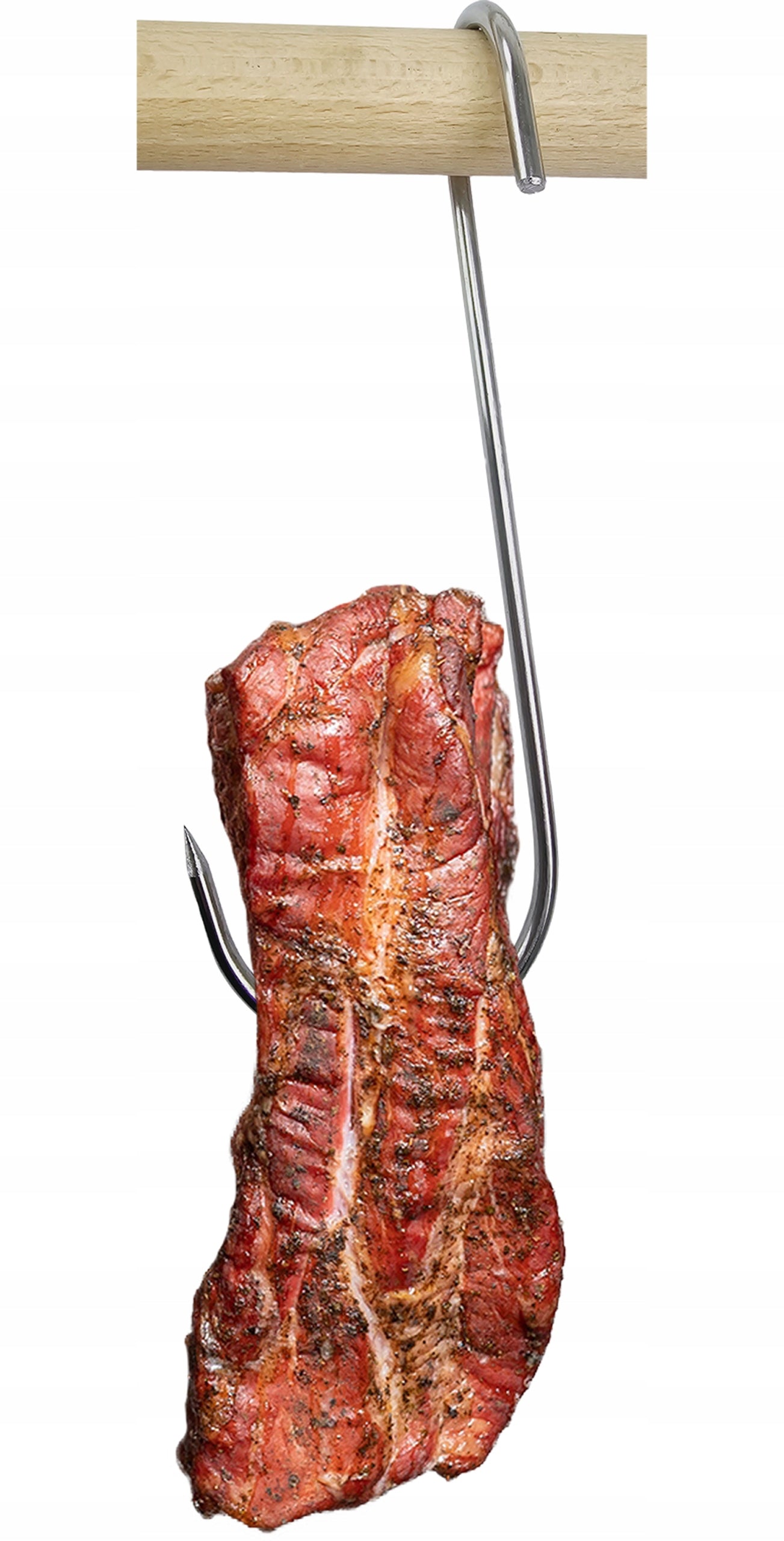 Sausage hooks 17cm twisted fi 4 for smoking rib bacon ATEST PZH Manufacturer J.A. Stallux