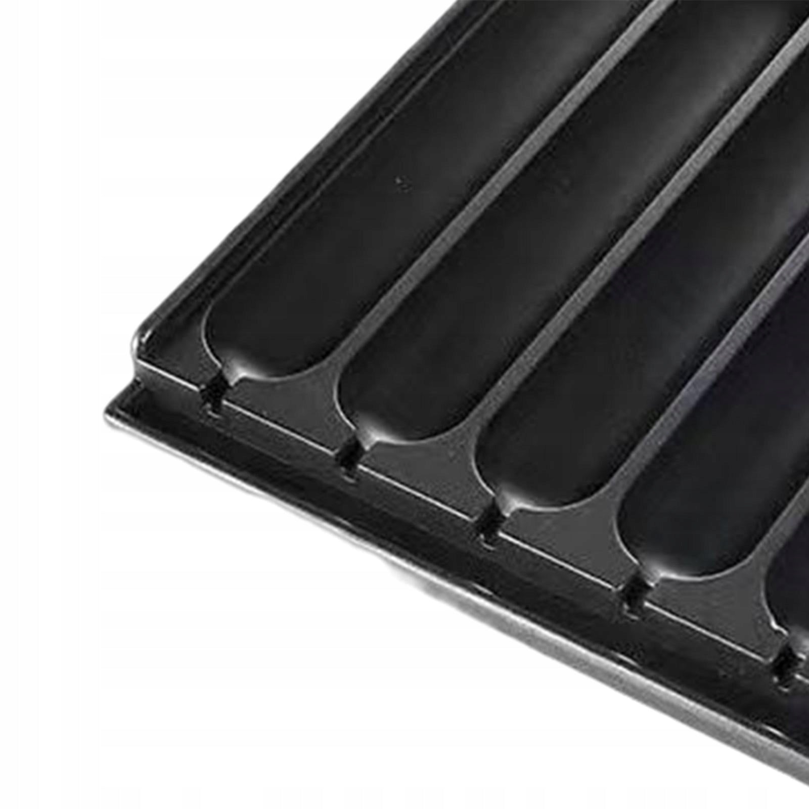 Sausage pan Grill Pan, Aluminum Alloy, 6 Cavity Hot Dog Presser Maker, Corn Packaging status original
