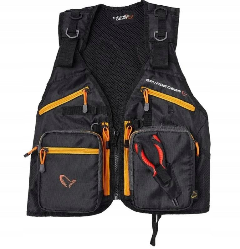 Savage Gear PRO-TACT SPINNING VEST ONE SIZE BLACK