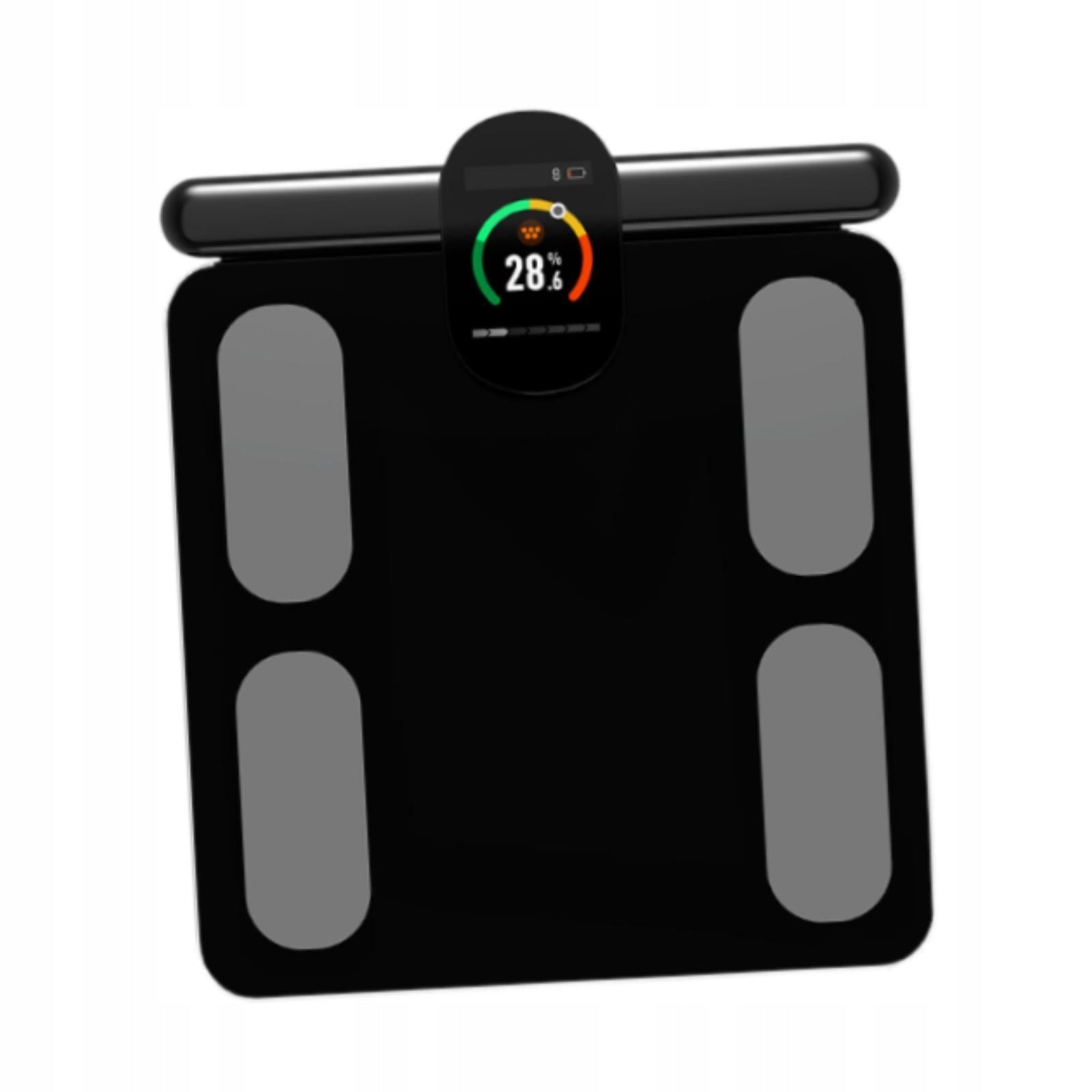Scale for Body Weight Accurate Professional Bmi Body Muscle Mass Black Batteries included no
