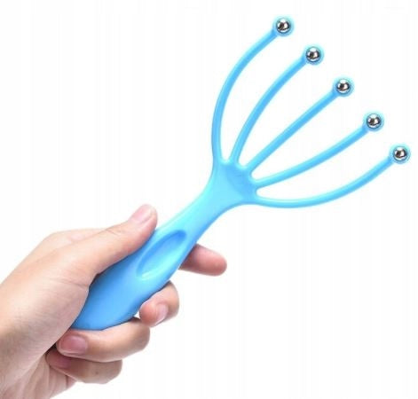 Scalp massager for Ayurvedic rub relaxing for hair growth Batteries included no
