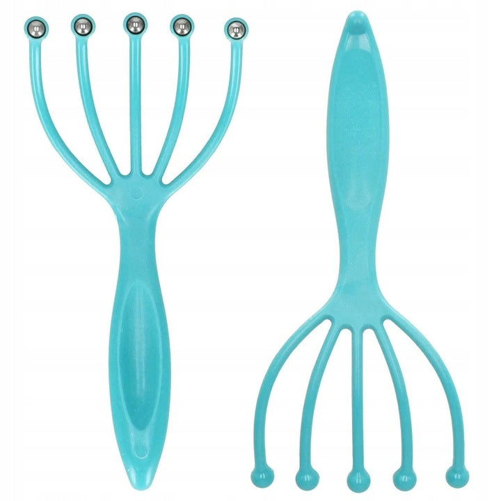 Scalp massager for Ayurvedic rub relaxing for hair growth