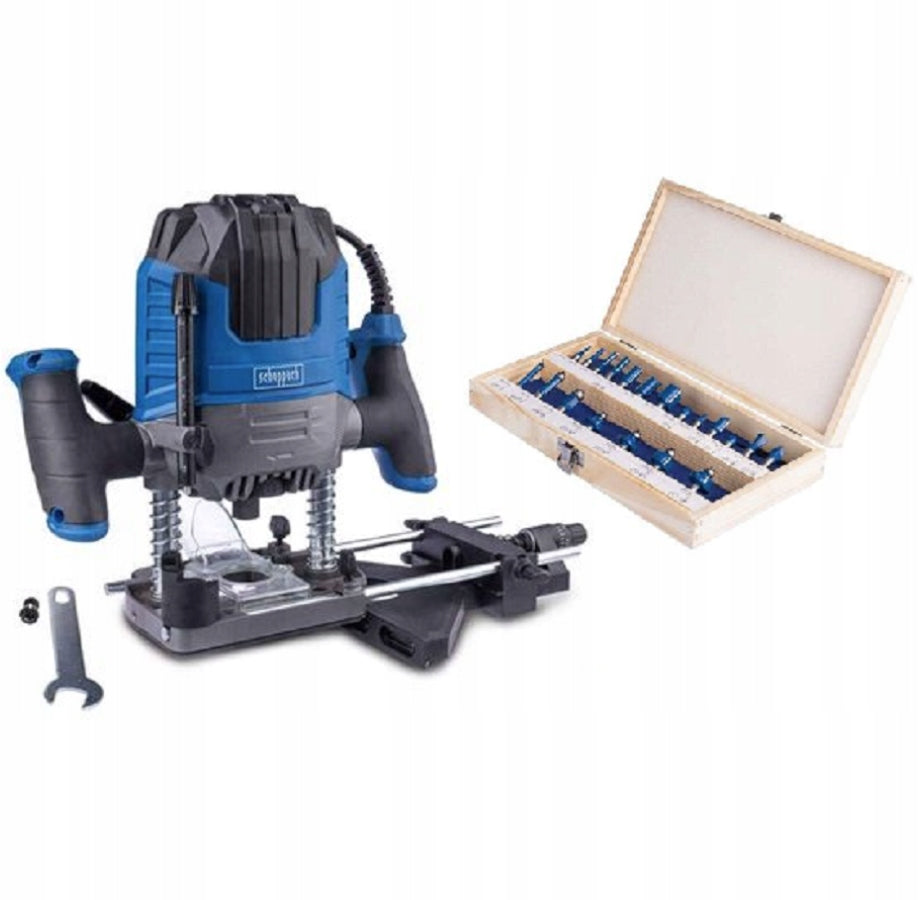 Scheppach WRT1200 - Spindle milling machine + cutter set