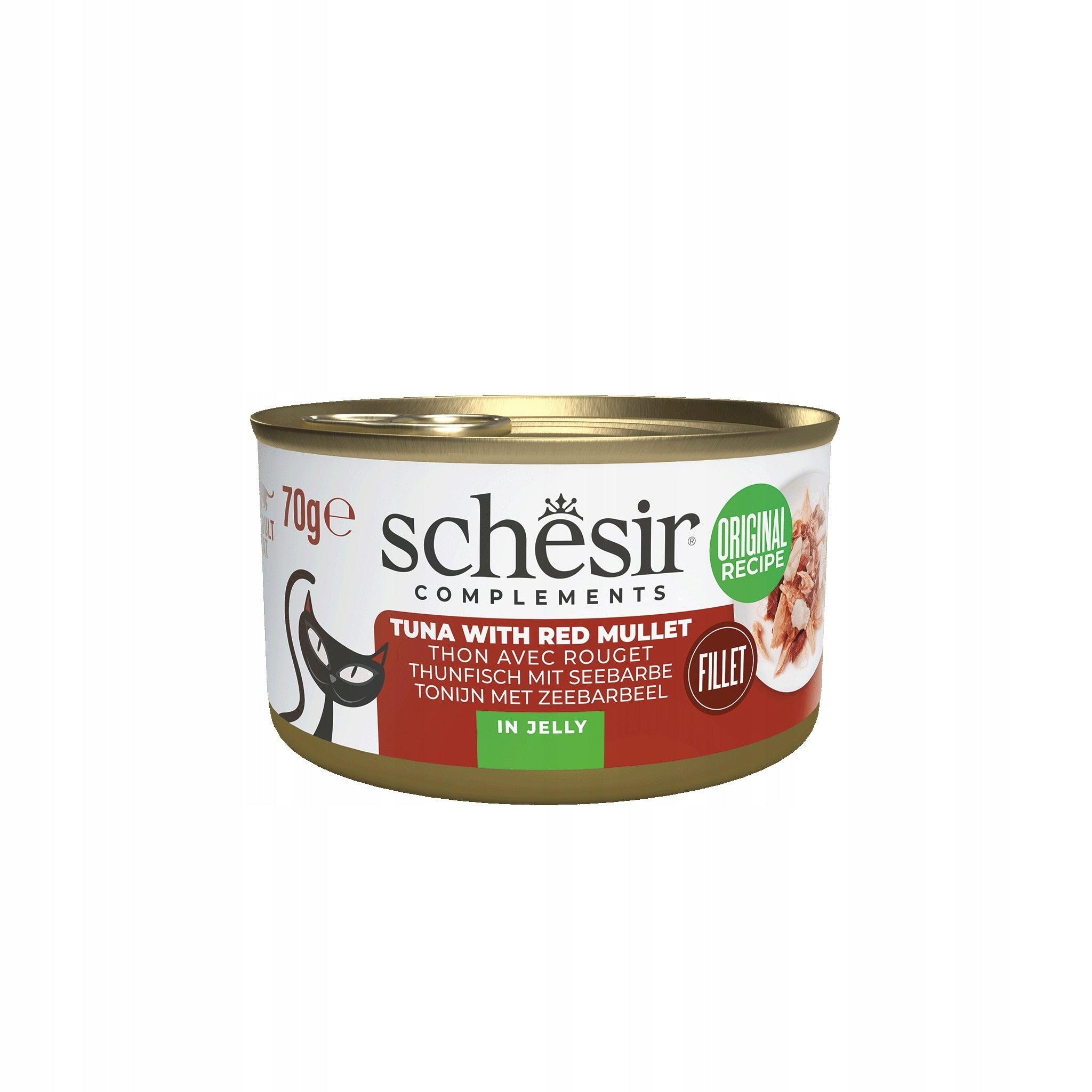 Schesir Complements momkra cat food tuna coloring 70g