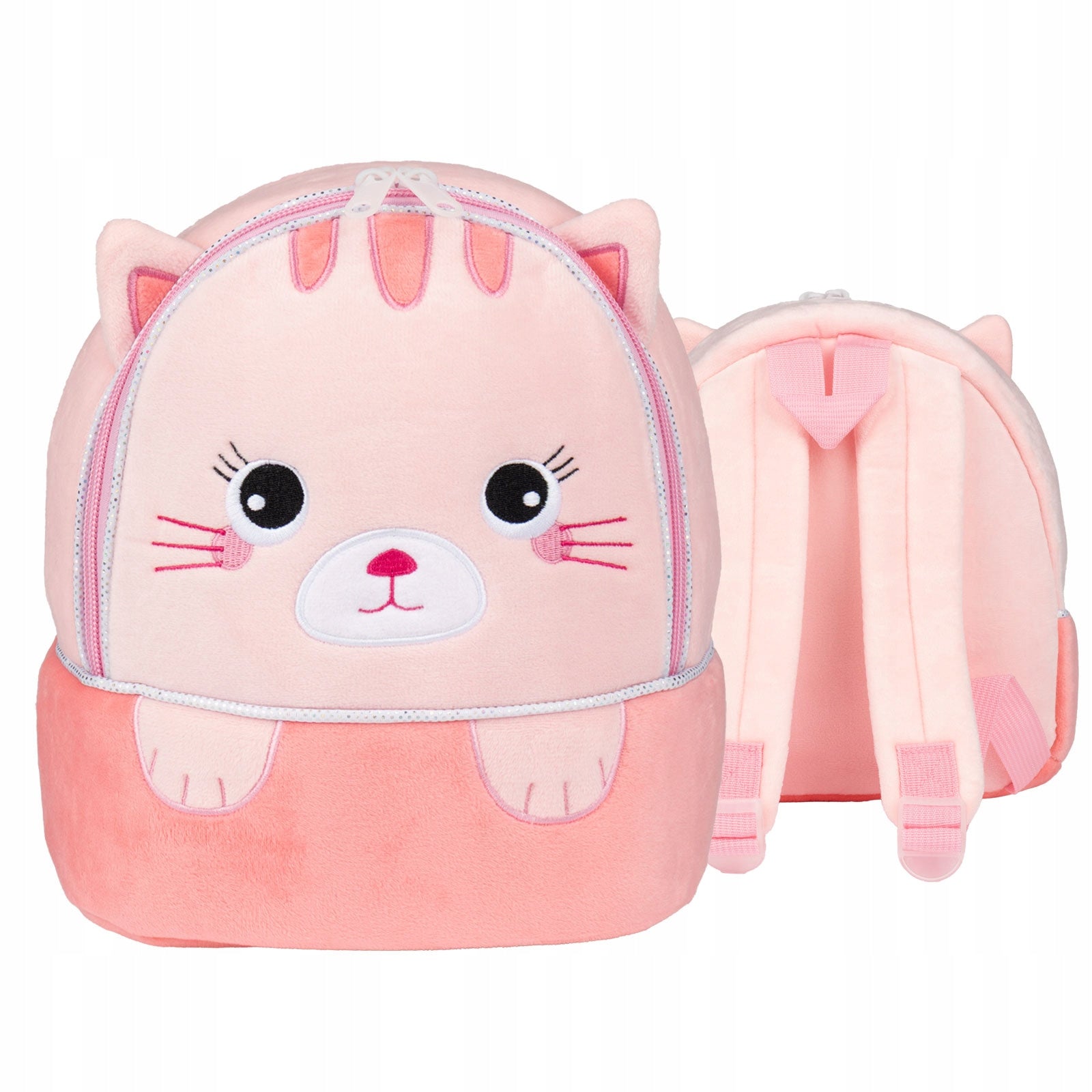 School BACKPACK for Girls Boy Preschooler Cat PLUSH