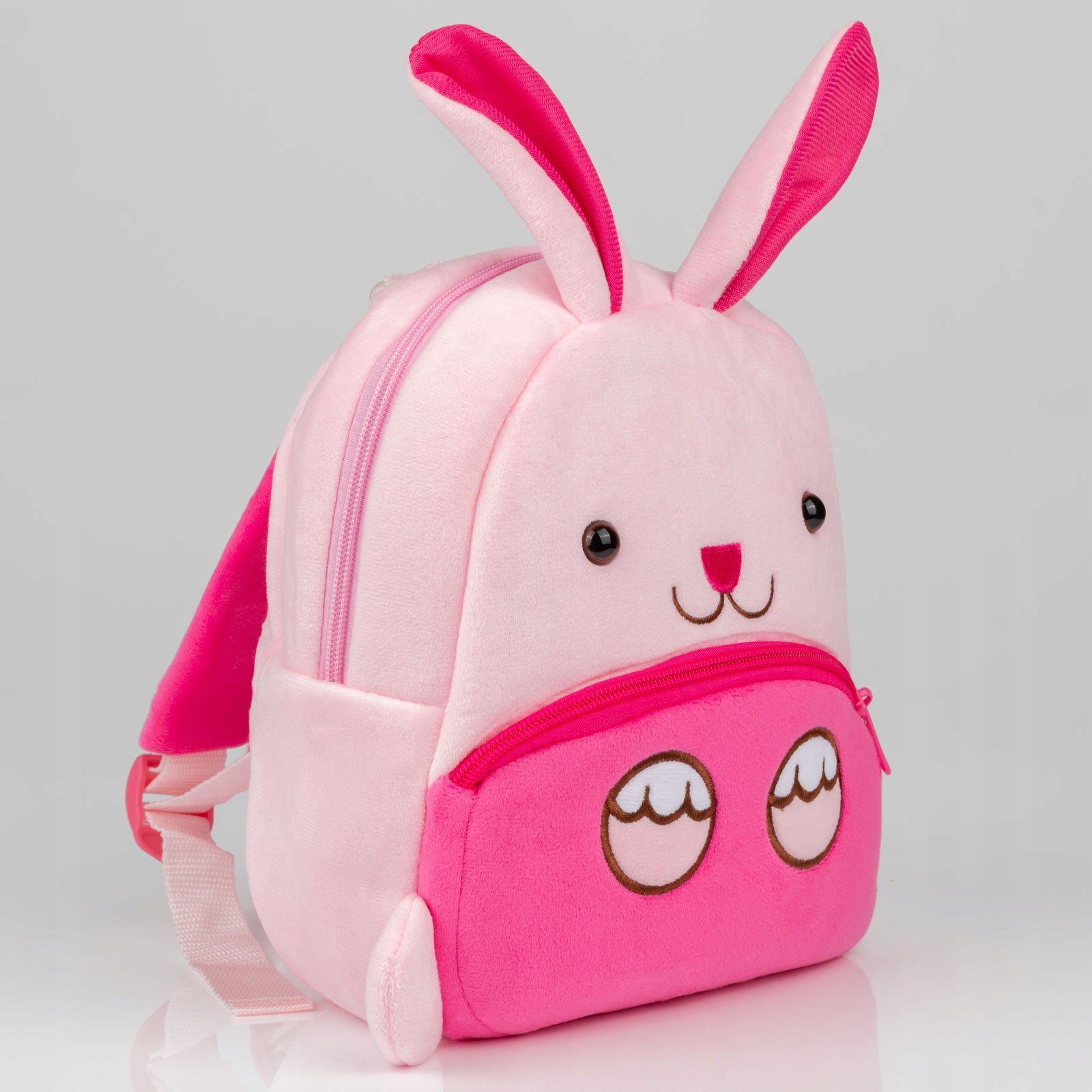 School BACKPACK for Girls Boy Preschooler rabbit PLUSH Brand Alessio