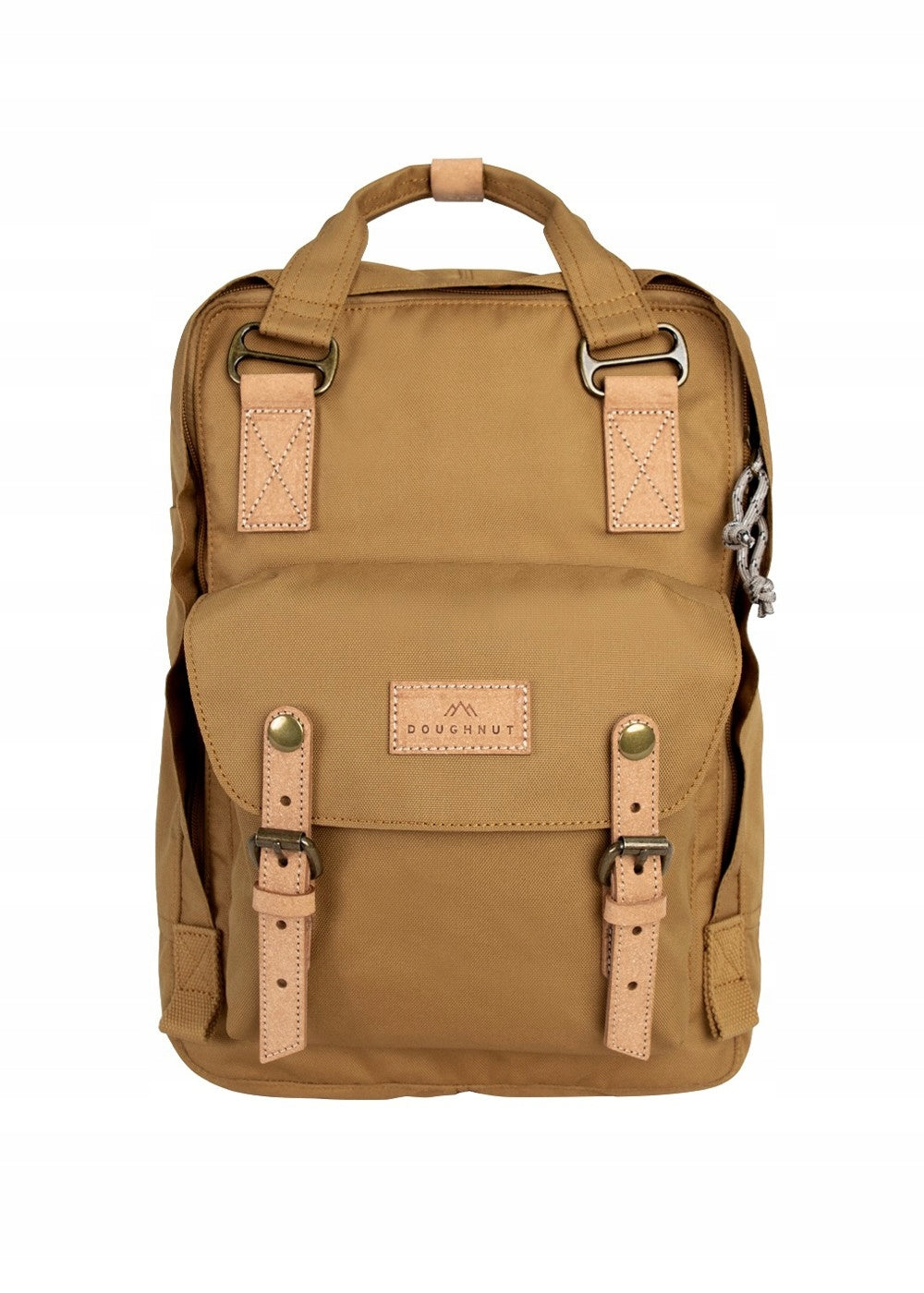 School Backpack Doughnut Macaroon Reborn City Travel Camel 16L