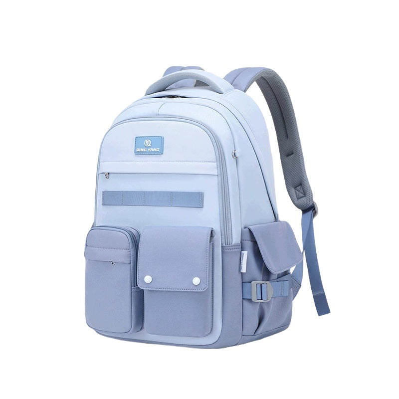 School Backpack For Girls 3-6 Class Large Capacity Waterproof Ins
