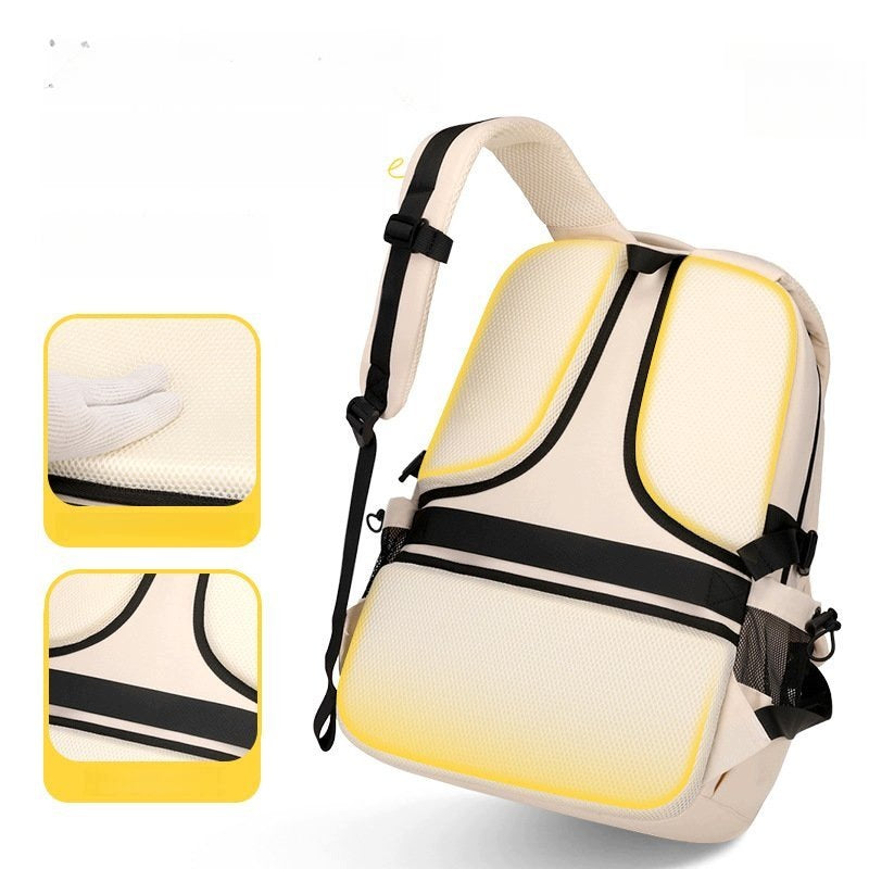 School Backpack For Teenagers Black Large Capacity Water Resistance Brand no brand
