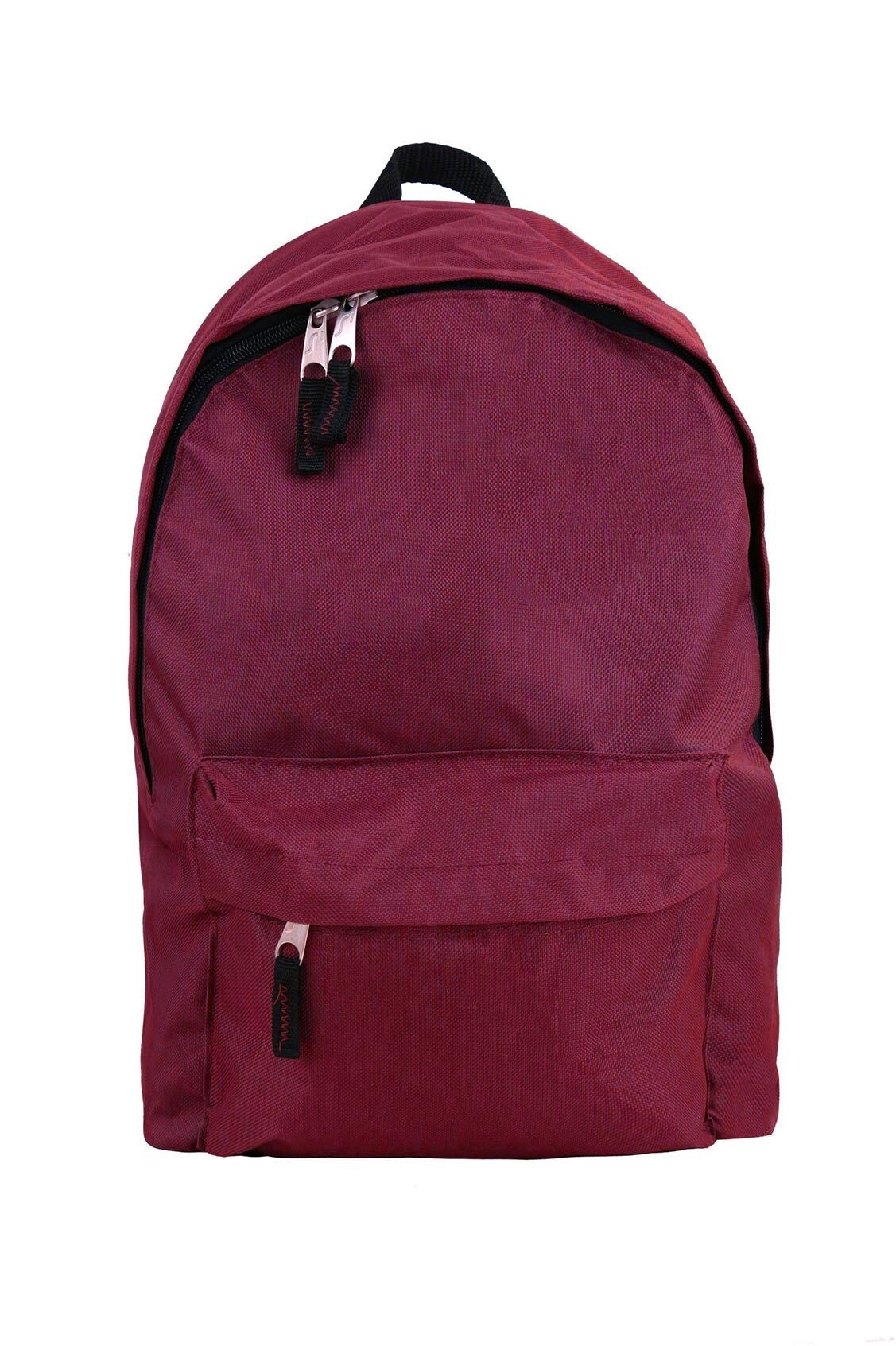 School Backpack GB125 Burgundy Youth City Backpack for School
