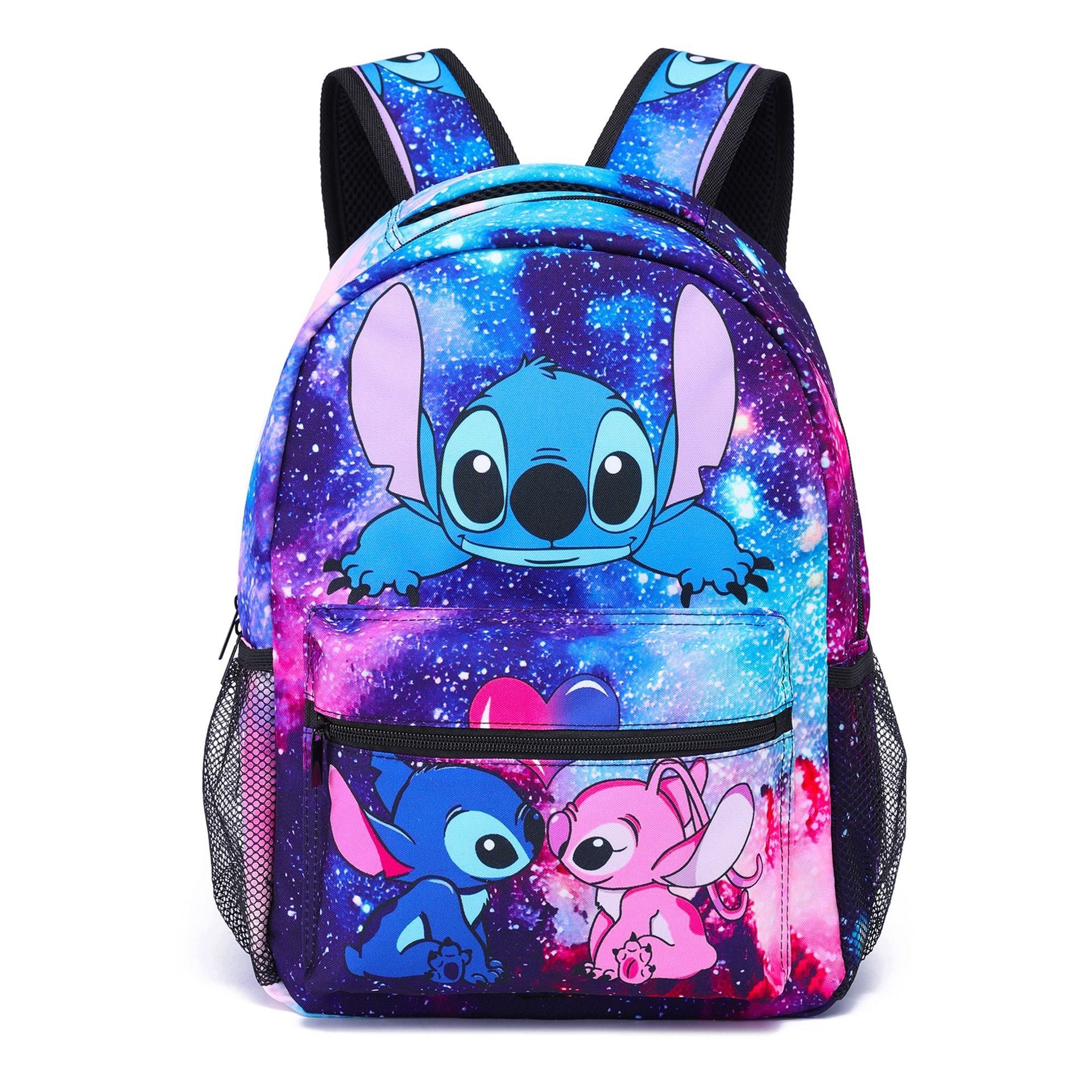 School Backpack Lilo I Stitch Schoolbag 1-3 Class For Girls