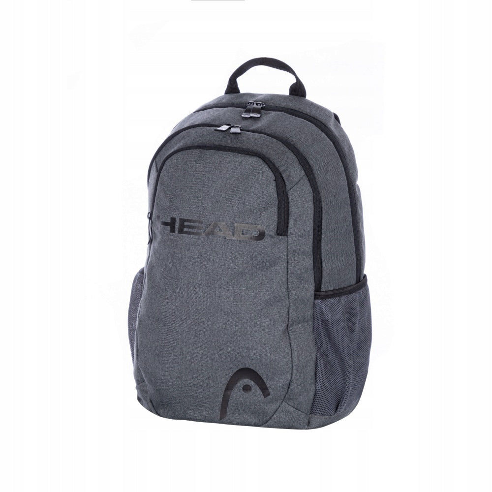 School Backpack Multi-Chamber Youth Grey Head Shades 30x46x15
