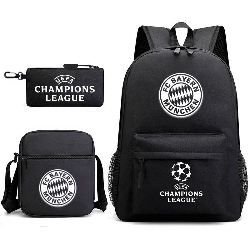 School Backpack Soccer Club Backpack Set: 3-in-1 Lunch Bag and Pencil Case Manufacturer code 6900908849081