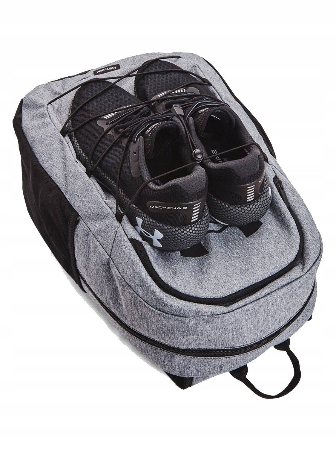School Backpack UNDER ARMOUR Sports Hustle Grey 26L For Laptop 15" Manufacturer code 0195250923527