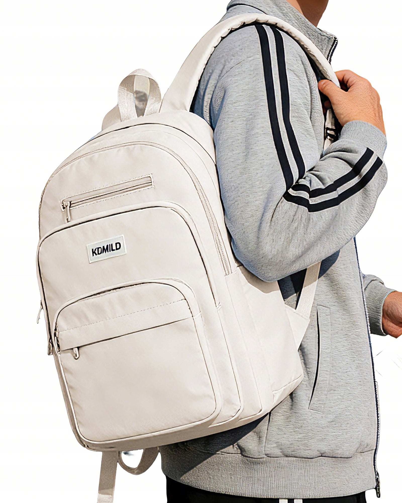School Backpack Women Men Multi-Compartment College Student Laptop Backpack
