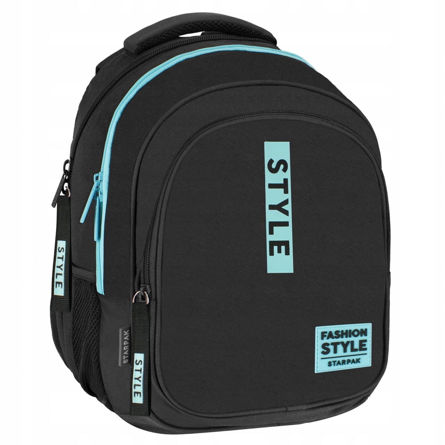 School Backpack Youth Large 26 l Multi-chamber Black model STYLE Packaging status original