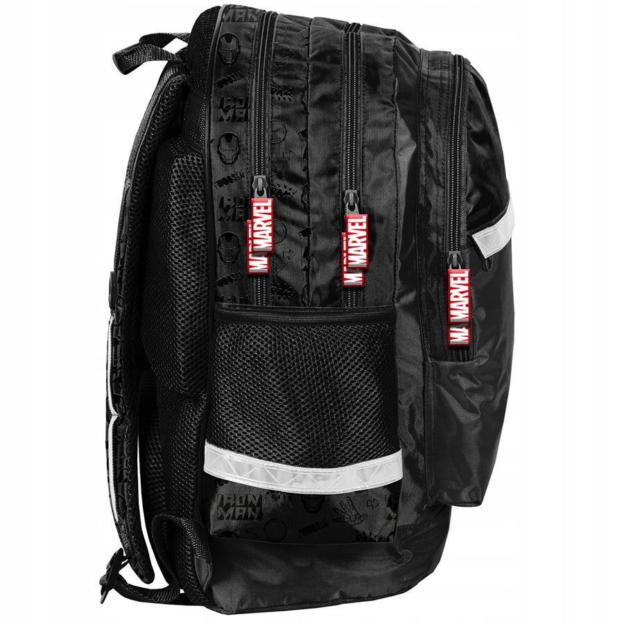 School Backpack for Boy Satchel Marvel Avengers Ironman Set Type multi compartment