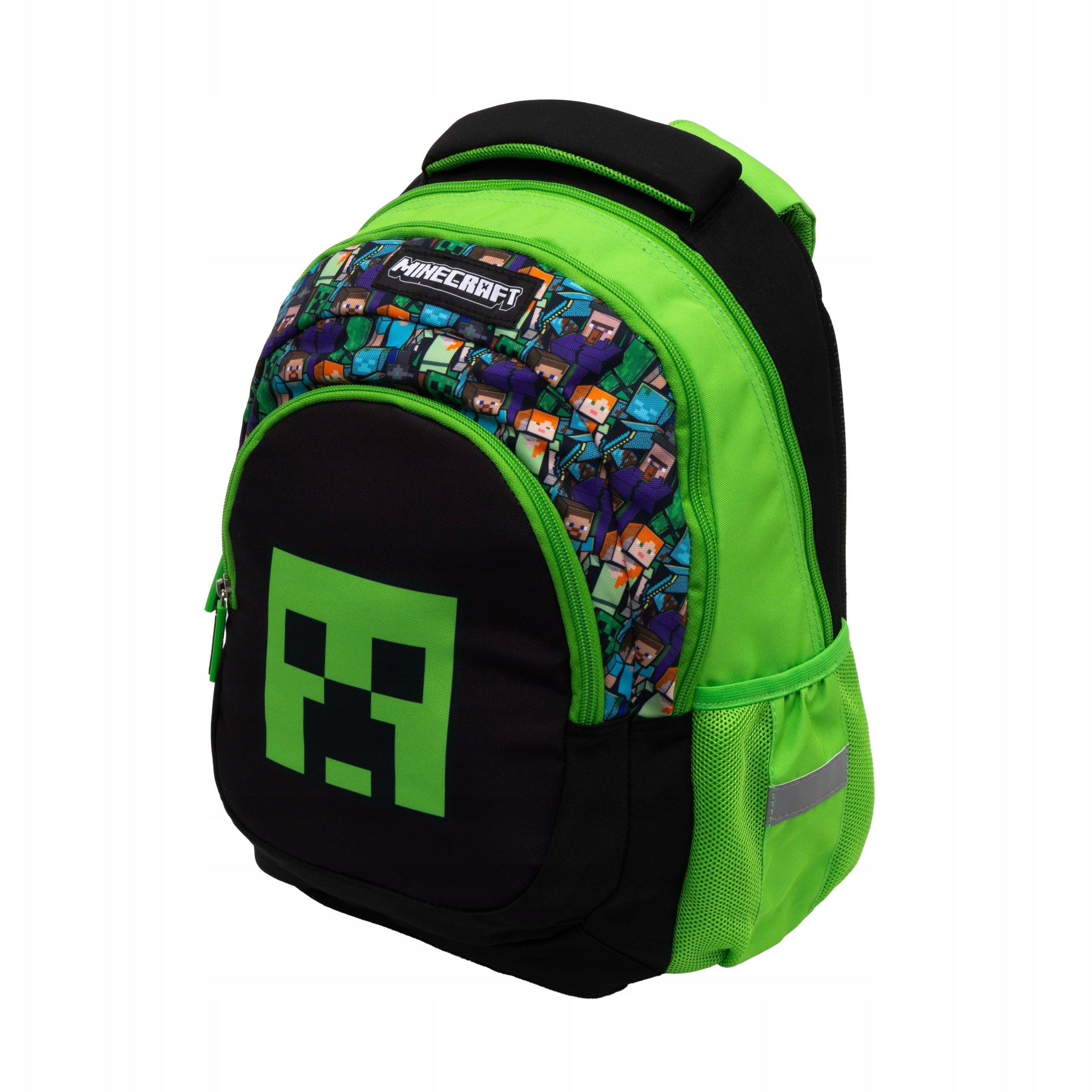 School backpack 20L 3 compartments Astra MINECRAFT creeper for boy class 1-3 Manufacturer code 5901137234755