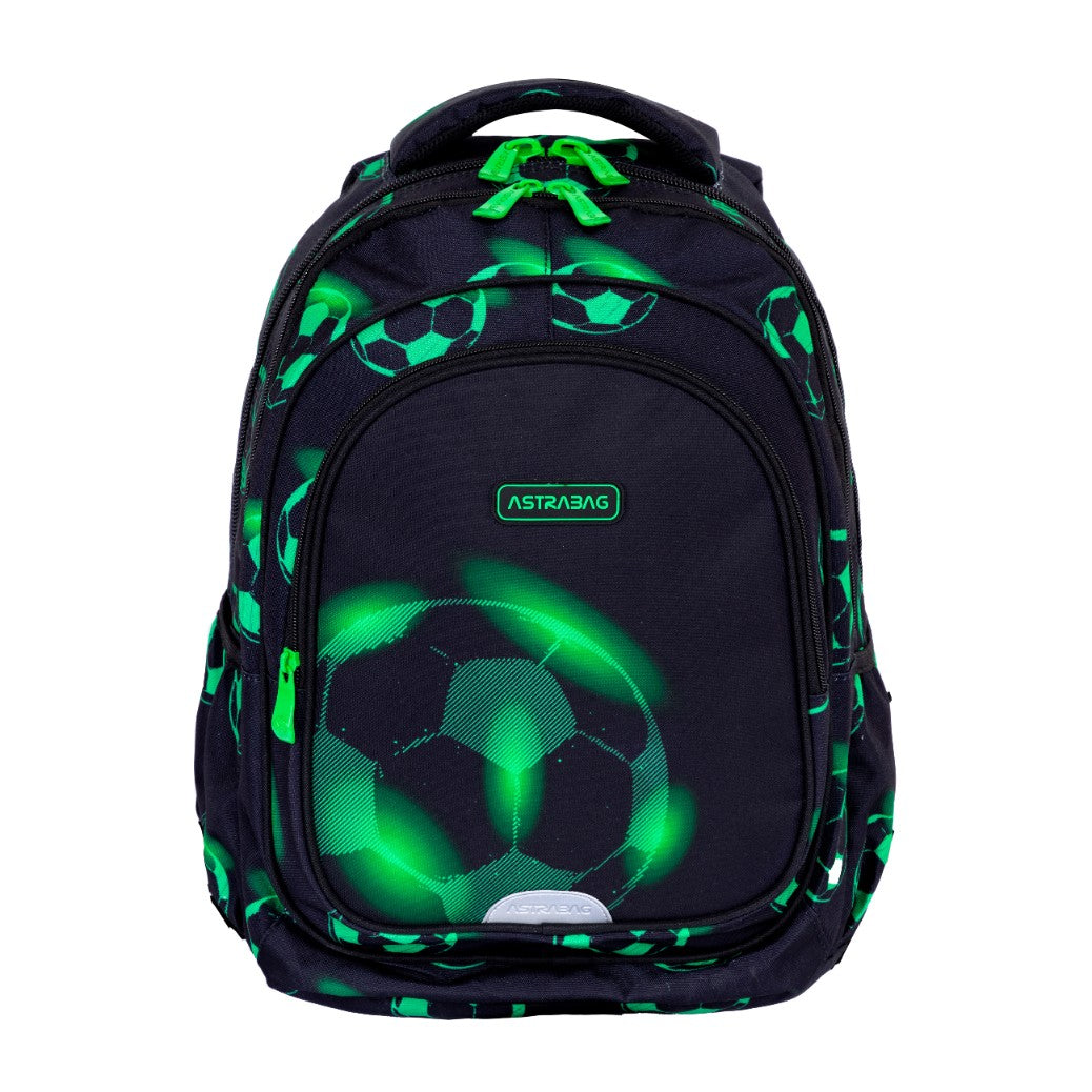 School backpack 27L Astrabag Neo Football, AB300 for boy class 4-8 Packaging status original