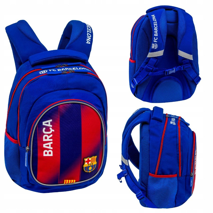School backpack 3 COMPARTMENTS FC Barcelona multicolor 20 L ASTRA
