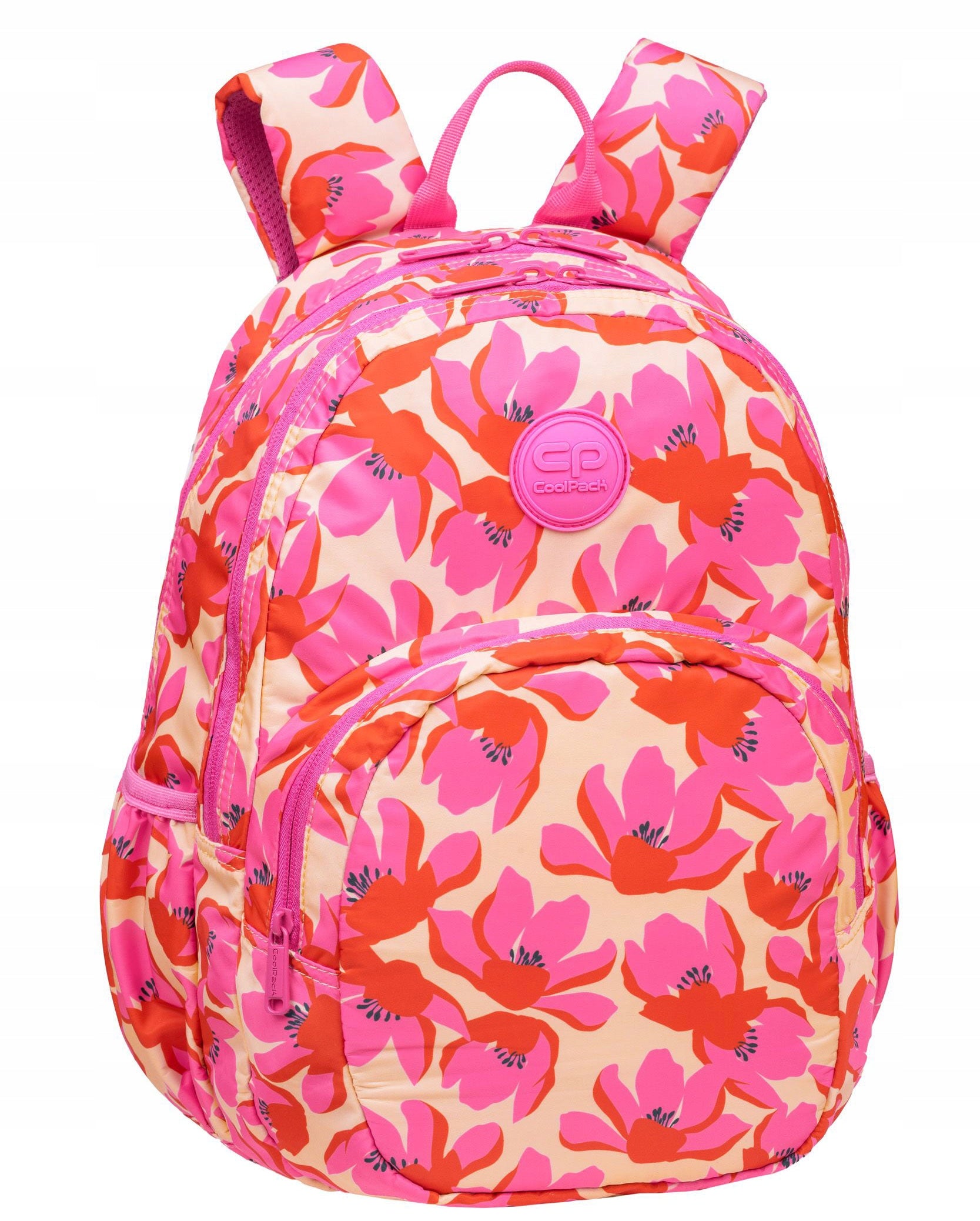 School backpack 3 compartment RIDES FLORAL ROSA CoolPack 27 l Manufacturer code F109914