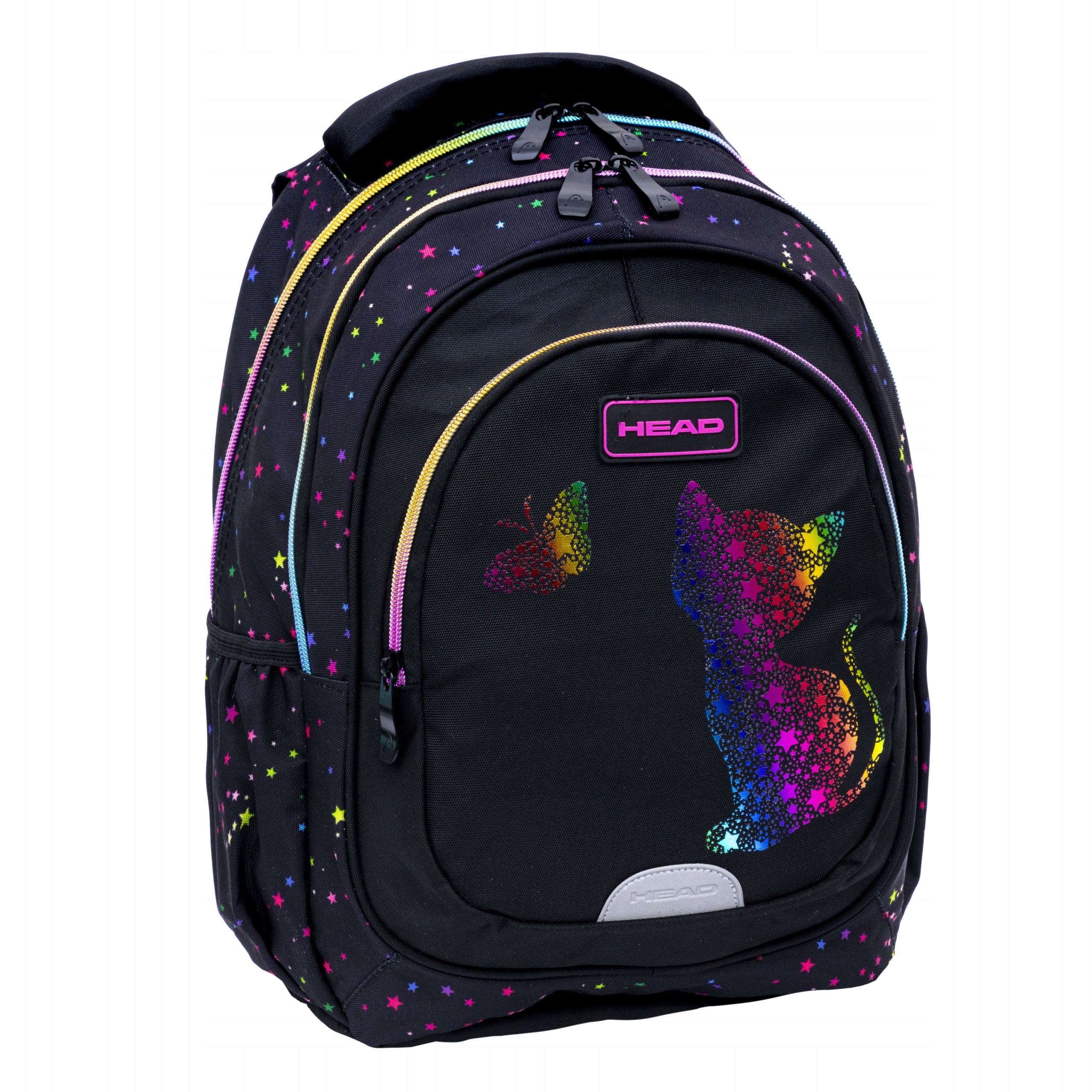 School backpack 3 compartments Head Rainbow kitty, AB330 for girls class 1-3 Manufacturer code 502025032