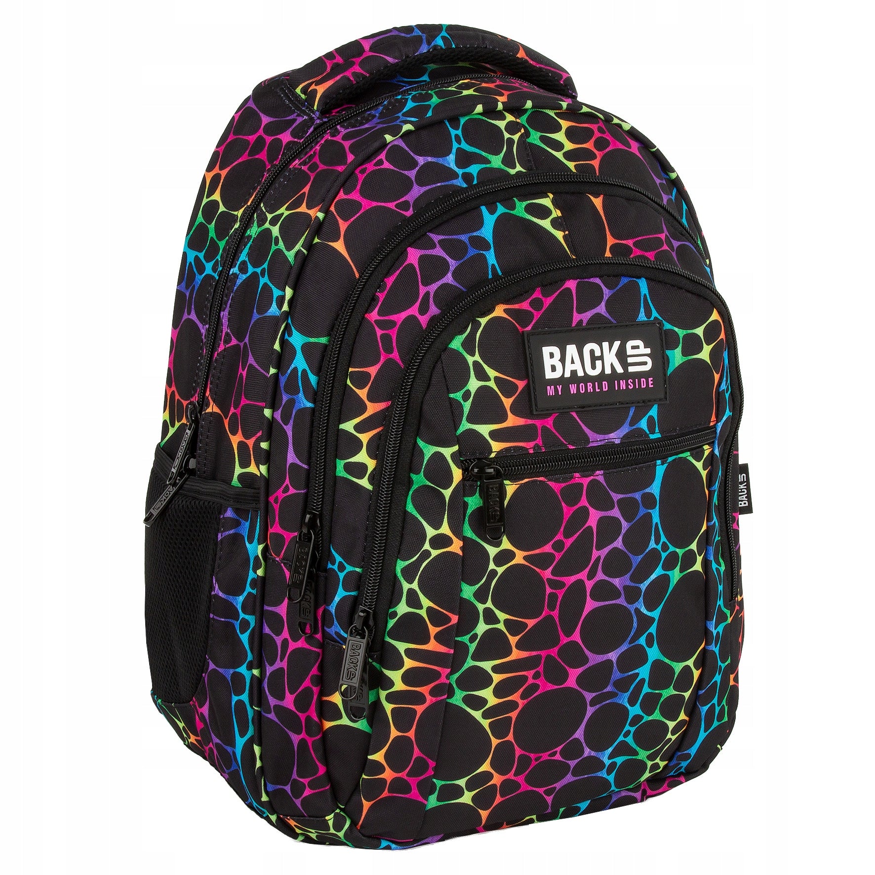 School backpack BackUP 26L FLUO laptop A4 colorful design Manufacturer code PLB7O29