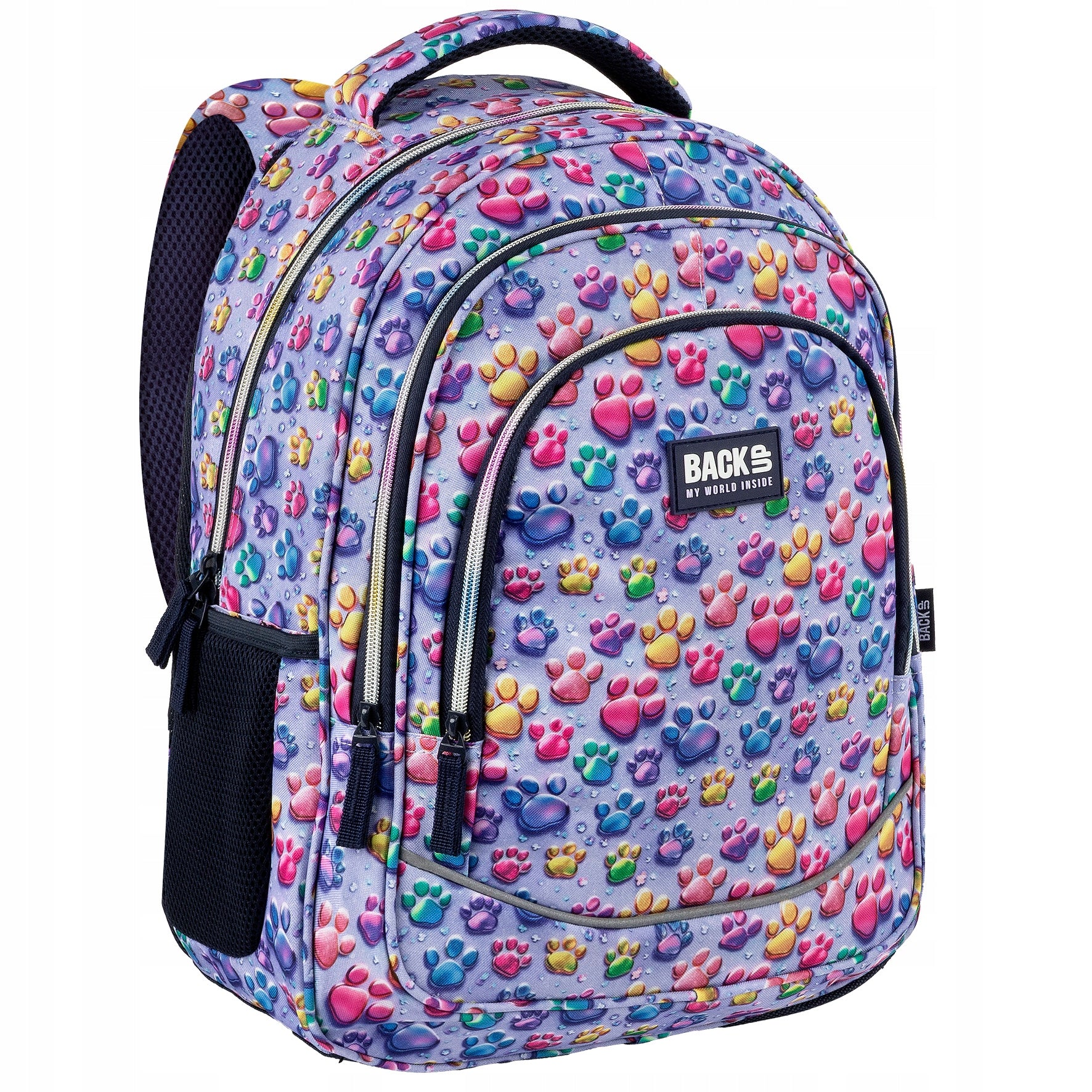 School backpack BackUP 26L MAGIC PAW PAWS JELLY PAWS GIRLS Packaging status original