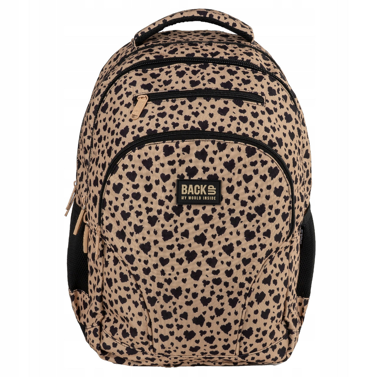 School backpack BackUP 30L PANTHER BEIGE AND BLACK PANTHER Packaging status original