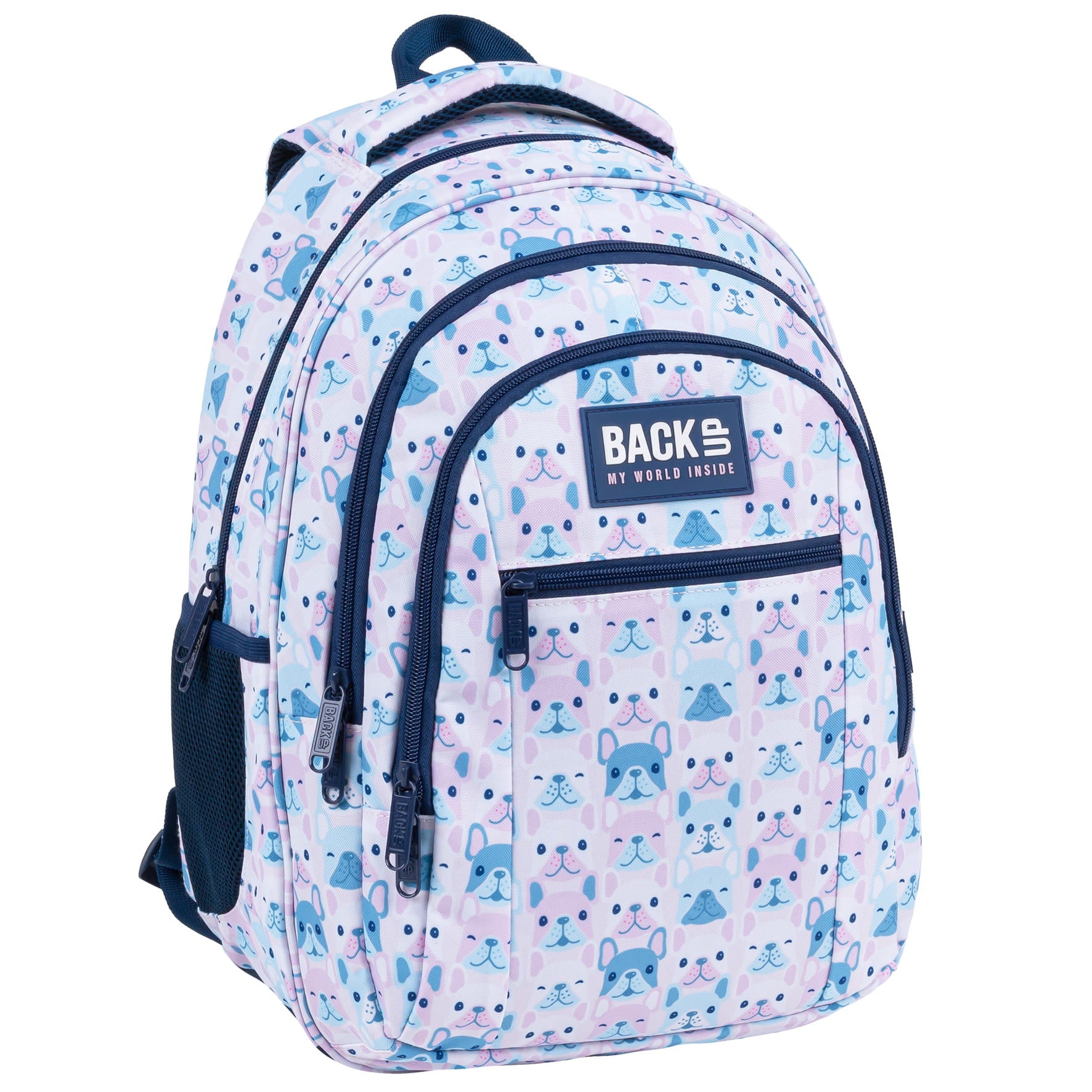 School backpack BackUp dogs + plan Manufacturer code PLB4O74
