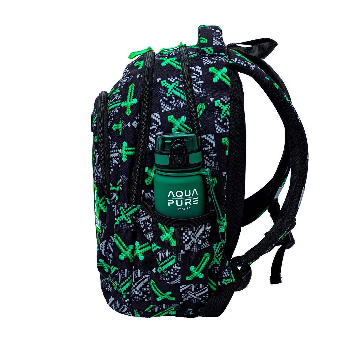 School backpack HEAD NEXT LEVEL AB330 minecraft astra 3 compartments Brand Head
