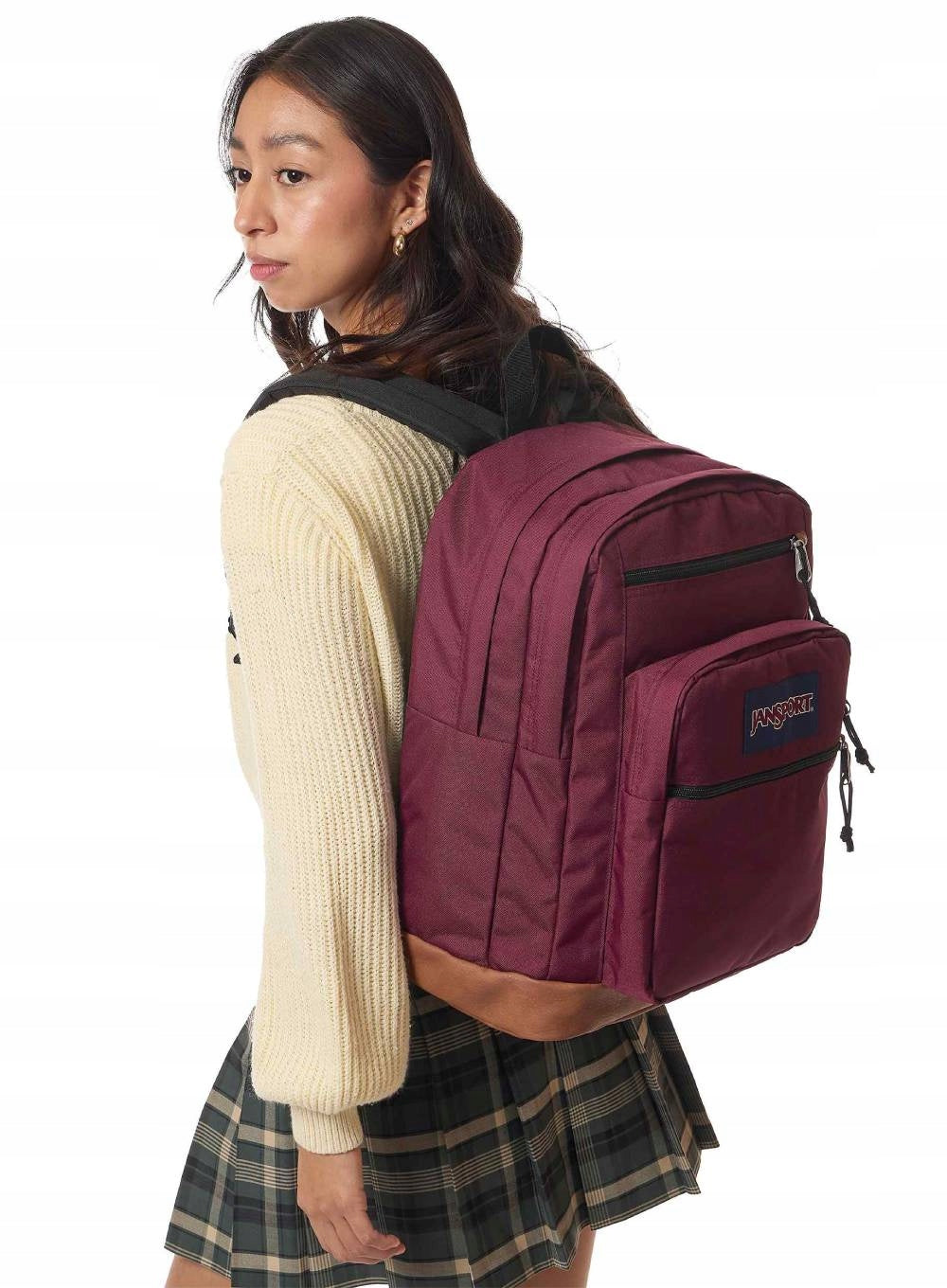 School backpack JanSport Cool Student - cherry lacquer Gender unisex