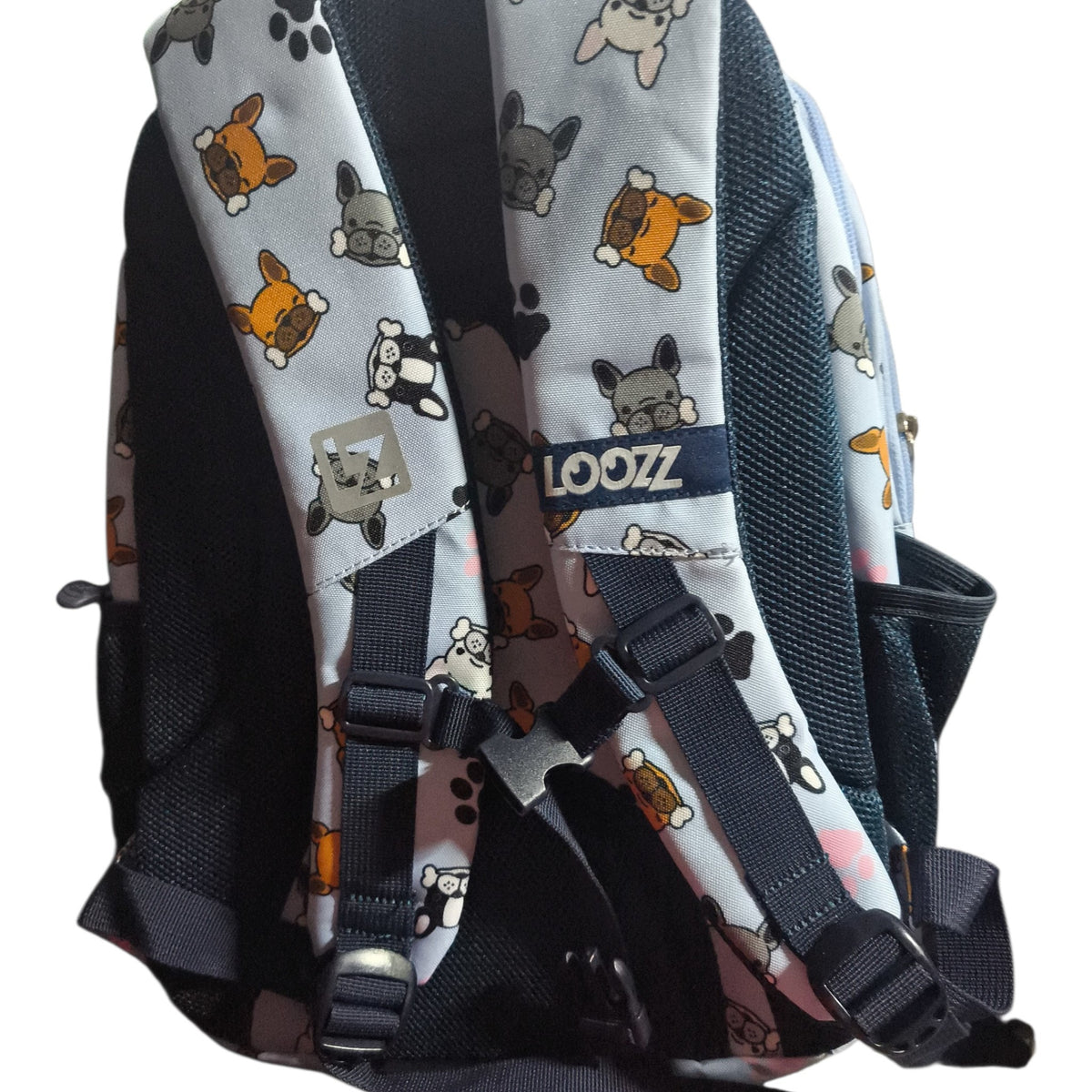 School backpack LOOZZ Dog Bulldogs 3-chamber A4 ergonomic Manufacturer code 39585969
