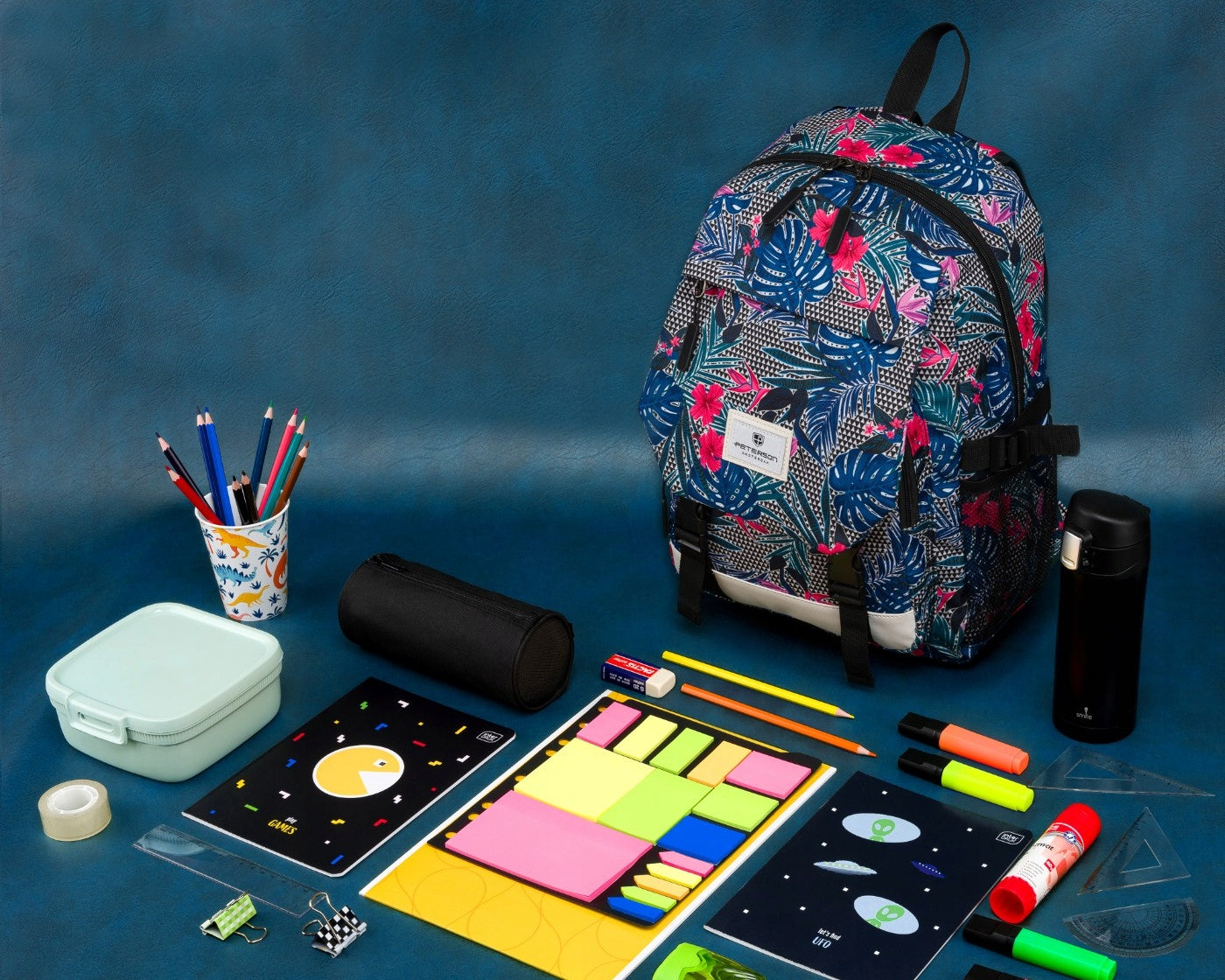 School backpack Peterson 25L urban large backpack fashionable light spor Packaging status original