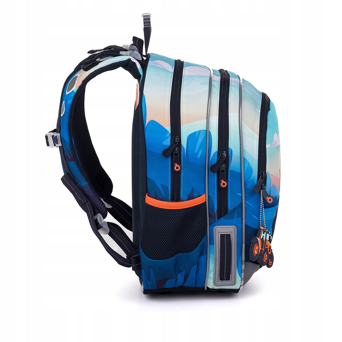 School backpack Tractor Topgal ELLY 25015 1-4 class for a boy Brand Topgal
