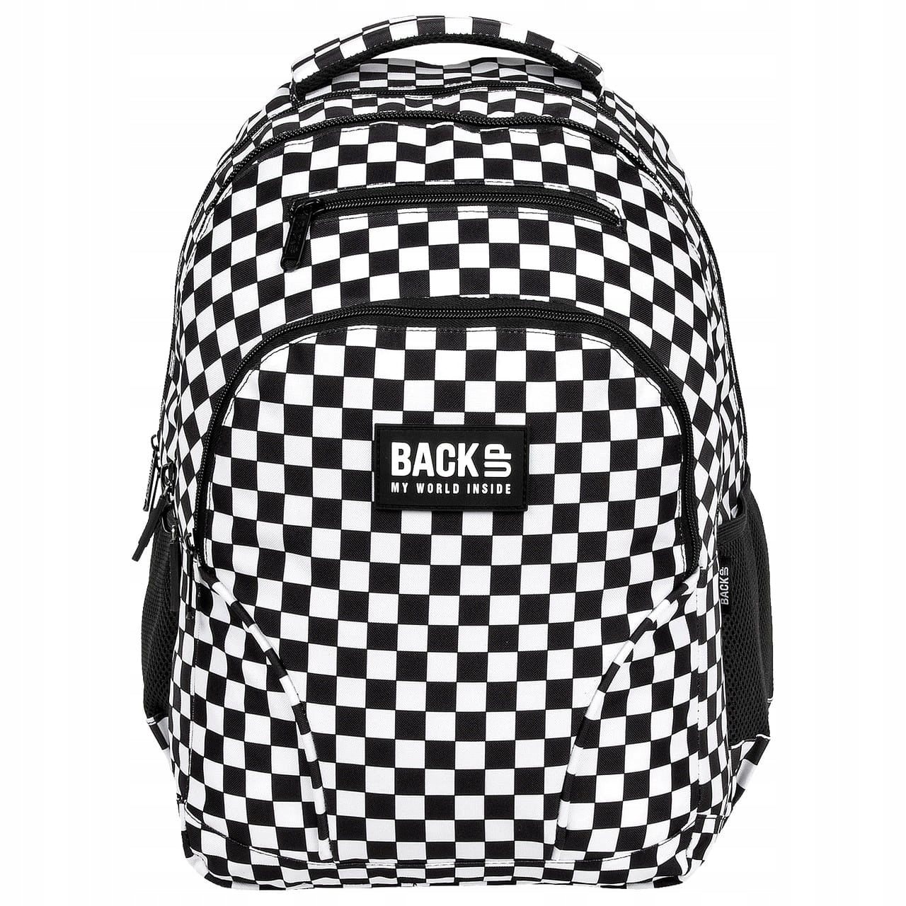 School backpack W - large, roomy, chessboard EAN (GTIN) 5906601703638