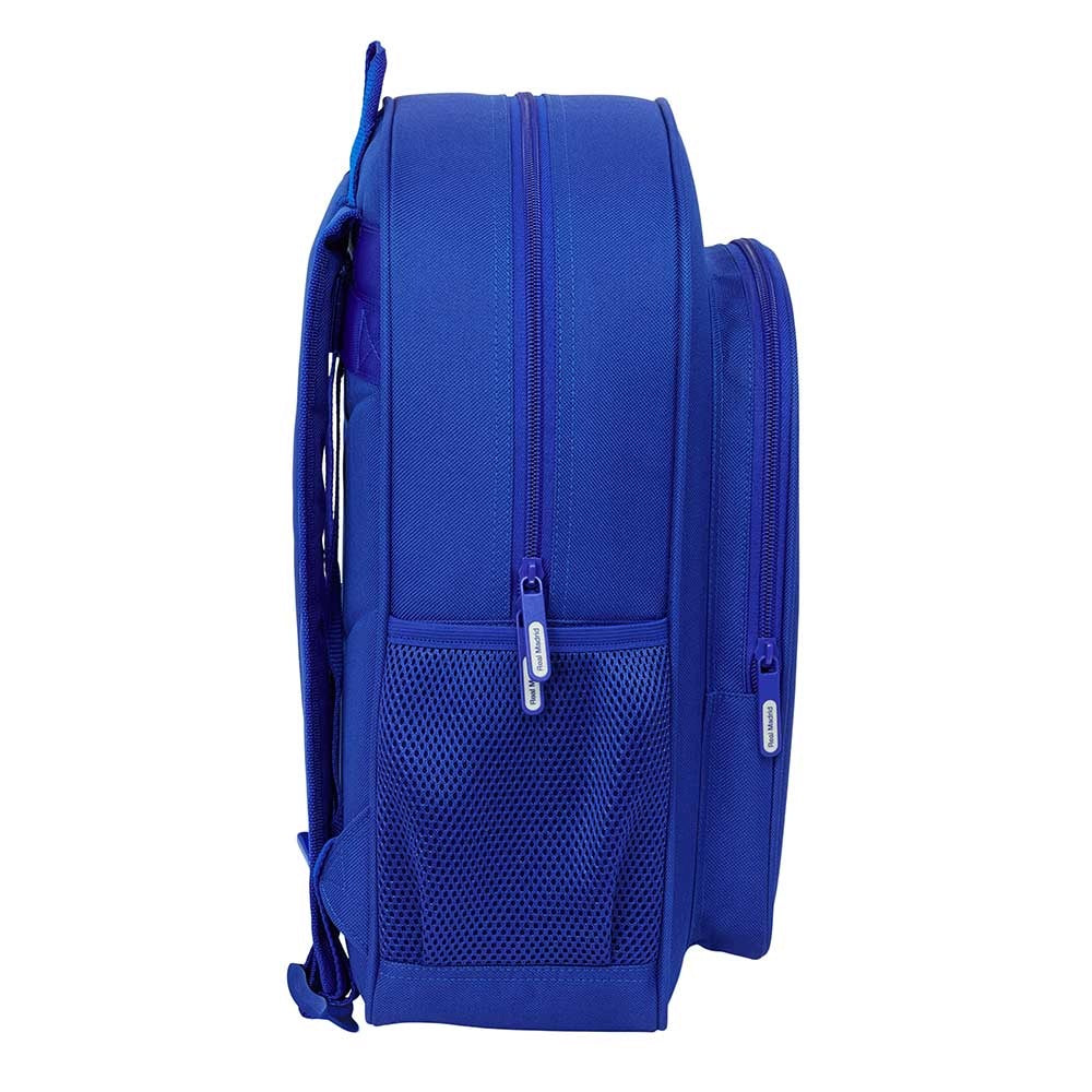 School backpack blue youth for boy to school Real Madryt Manufacturer code 612624640
