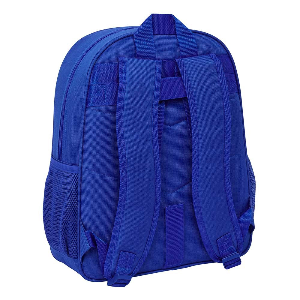 School backpack blue youth for boy to school Real Madryt Packaging status original