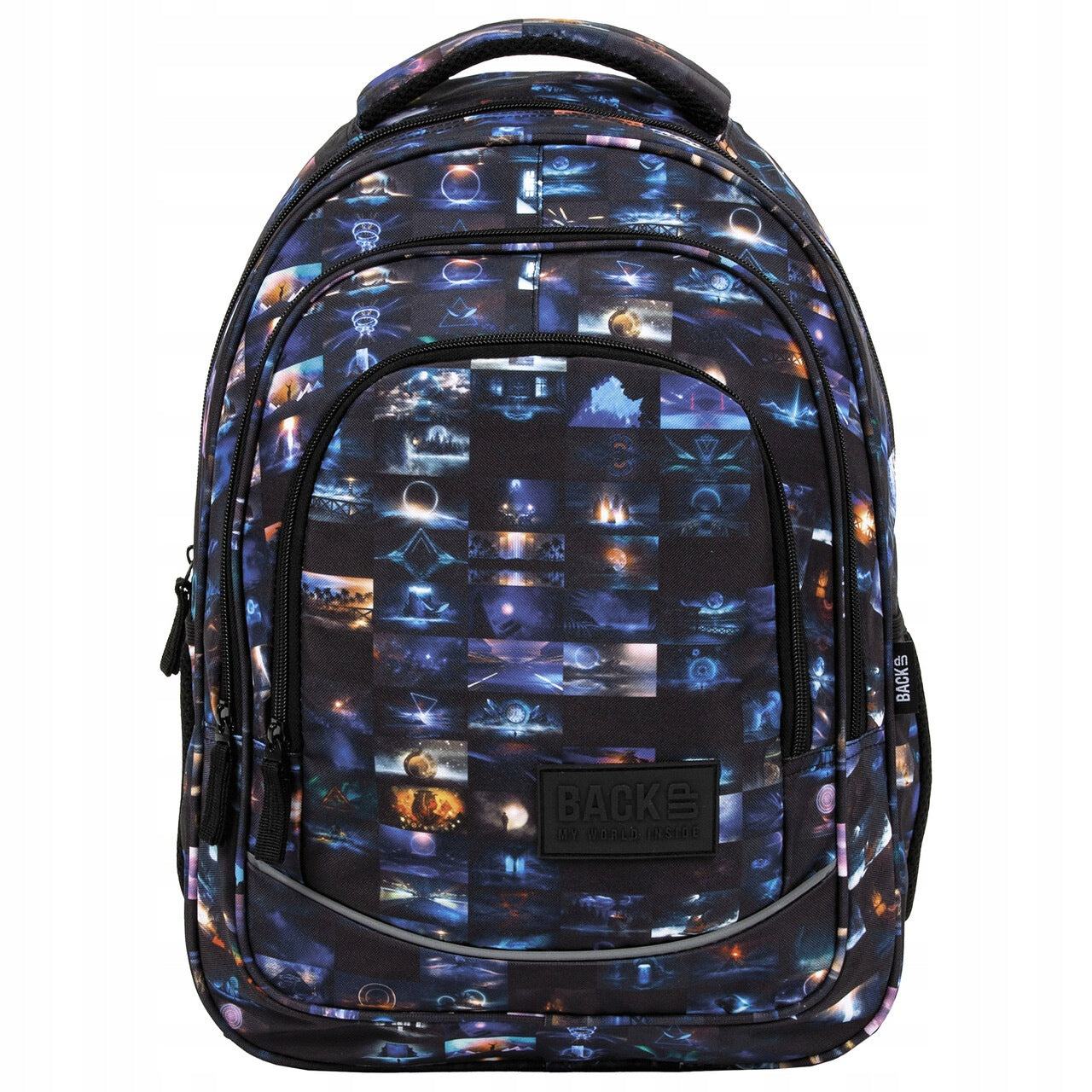 School backpack boys BackUp black-blue wallpaper 5X49 Manufacturer code PLB5X49