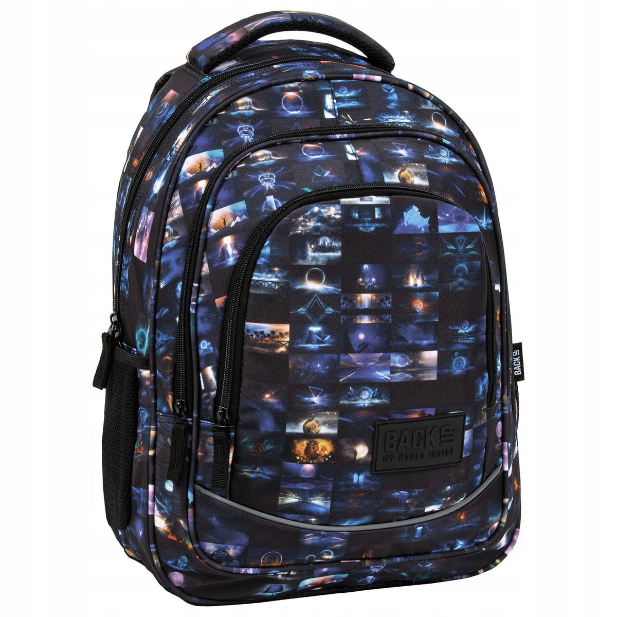 School backpack boys BackUp black-blue wallpaper 5X49