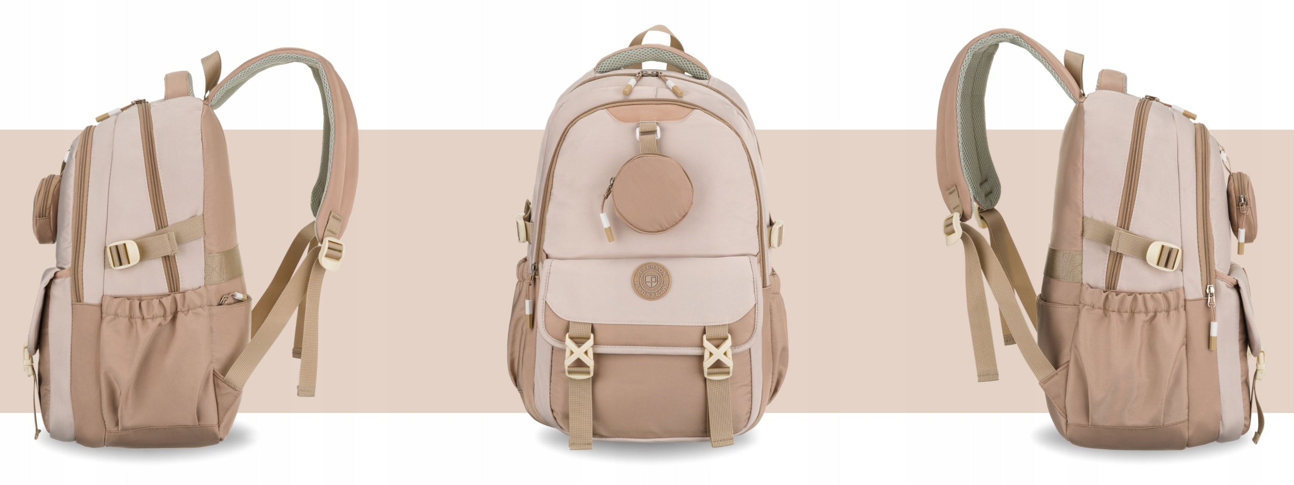 School backpack for children roomy satchel for sports school Peterson Brand Peterson