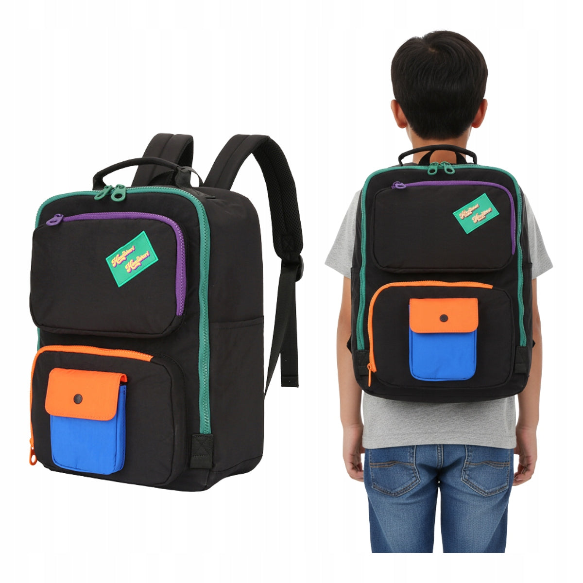 School backpack for girls / for boys for grades 1-3, Himawari school