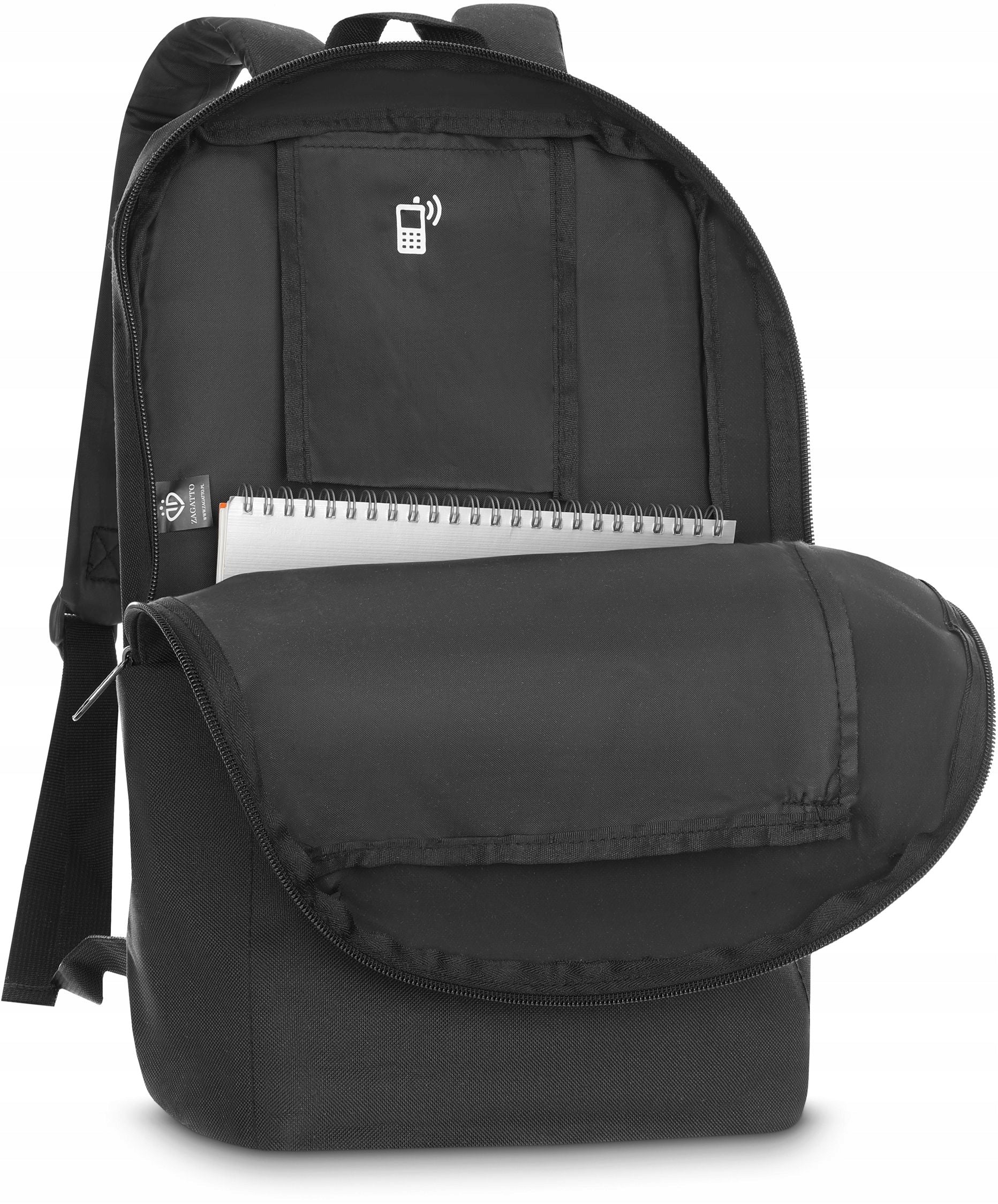 School backpack for girls youth roomy city backpack ZAGATTTO Manufacturer code ZG693