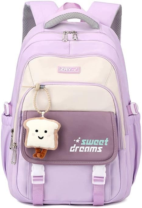 School backpack for teenagers 36 l satchel for girls with pocket