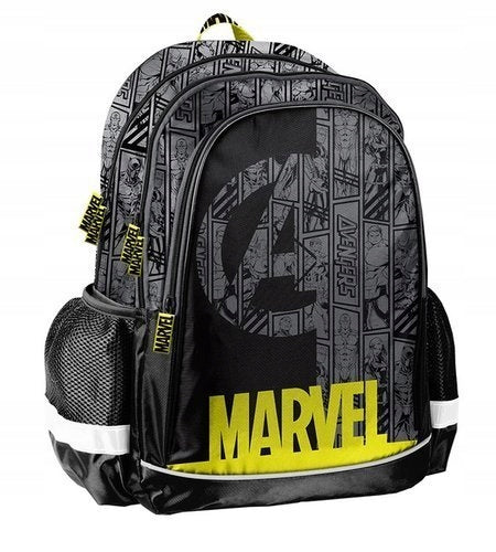 School backpack multi-chamber MARVEL black,
