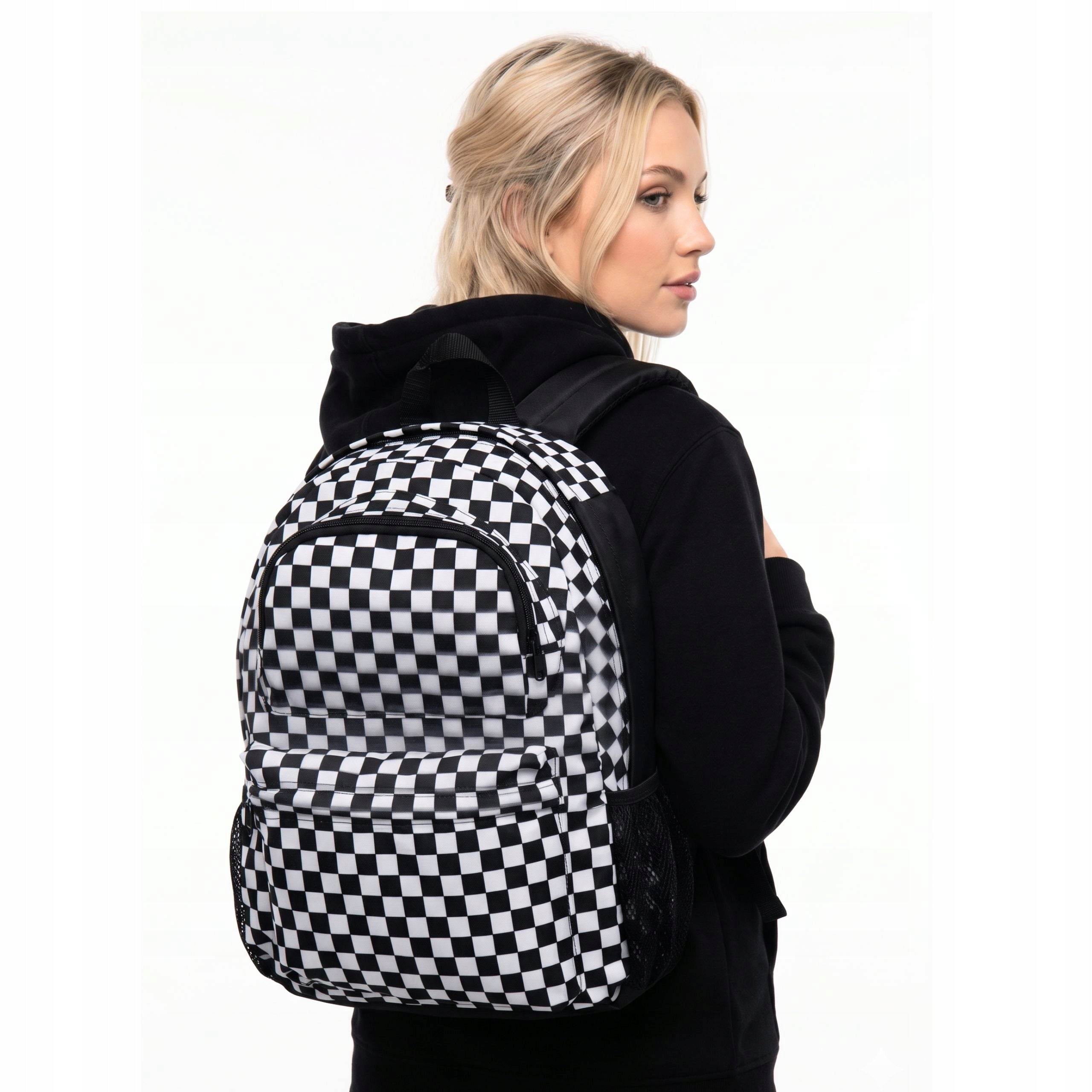 School backpack old skool chessboard POLISH PRODUCT Convey Packaging status original