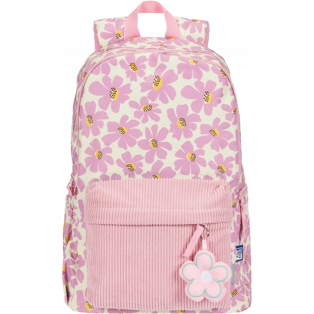 School backpack pink flowers 26l Bloom OXFORD Manufacturer code 400196446