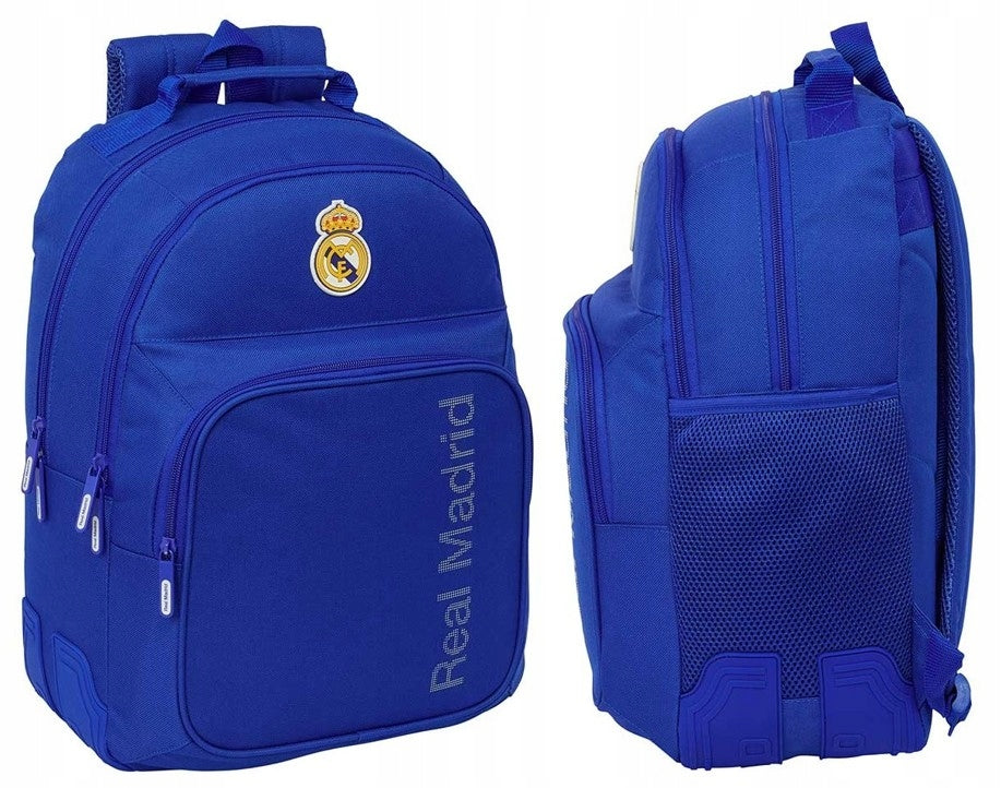 School backpack two-chamber satchel Real Madrid 42 cm official collection