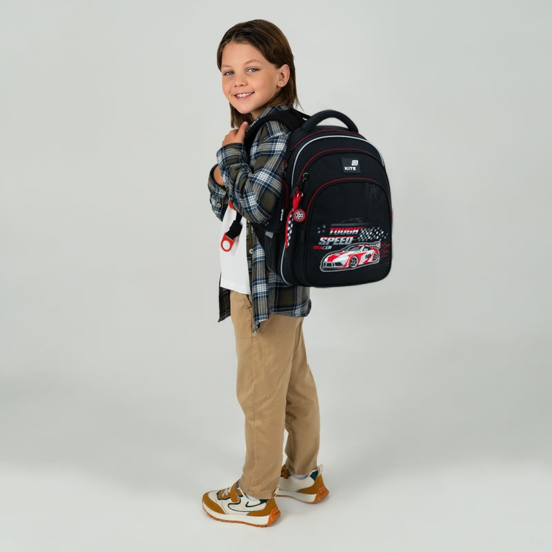 School backpack up to 1st class for boys orthopedic with wallet Kite Packaging status original