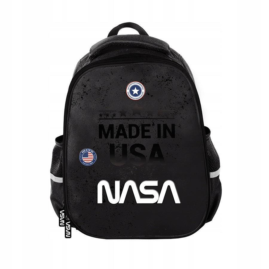 School backpack with two compartments multi-chamber satchel 16L NASA Paso